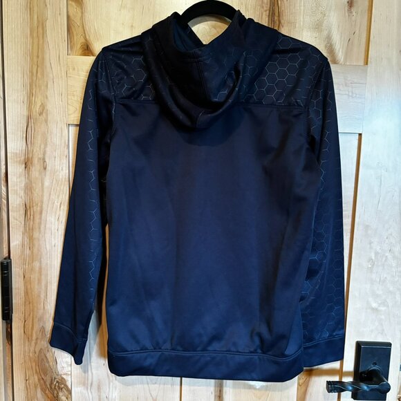 Seattle Seahawks NFL Team Apparel Embroidered Hoodie Youth L 14/16 Blue  Logo - Picture 4 of 7